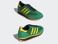 Adidas SL 72 RS “Green/Yellow” sneakers (Image via YouTube/@ CBN Sneakers Update)